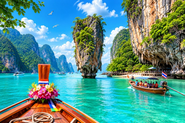 Bãi Railay Krabi Đi Lại Bằng Cách Nào? Vì Sao Chỉ Đến Được Bằng Thuyền, Giá Vé Và Có Gì Chơi 